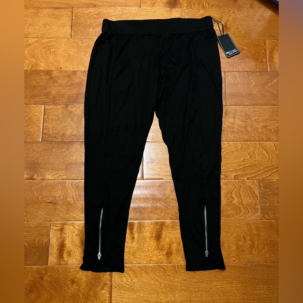 NWT Michael Lauren Zipper Front Lounge Pants Size S